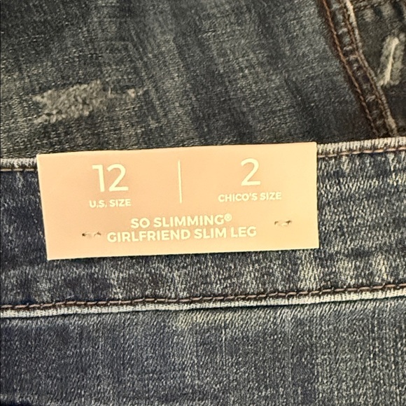 Chico's Classic Indigo Ankle Jeans - Picture 8 of 8